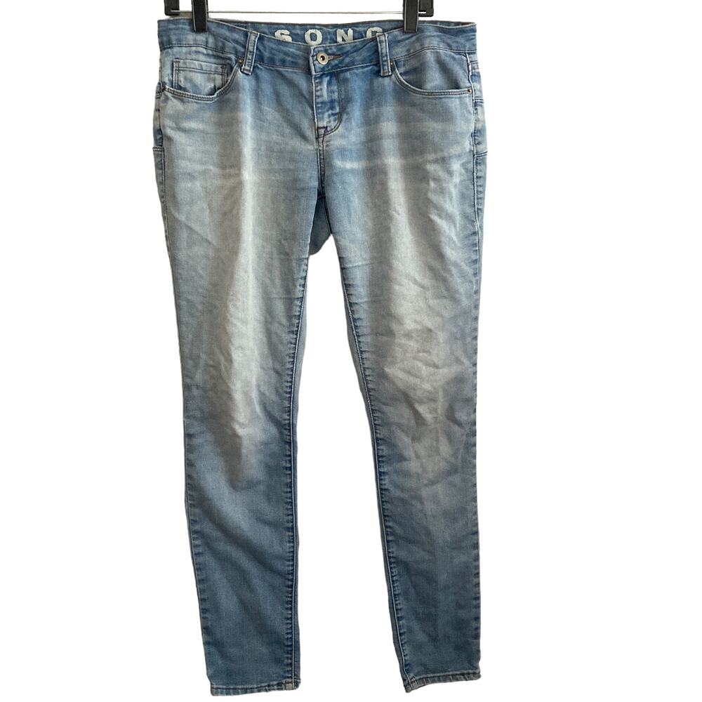 S.O.N.G Jeans Womens Size 7 Light Wash Stretch - Picture 13 of 13